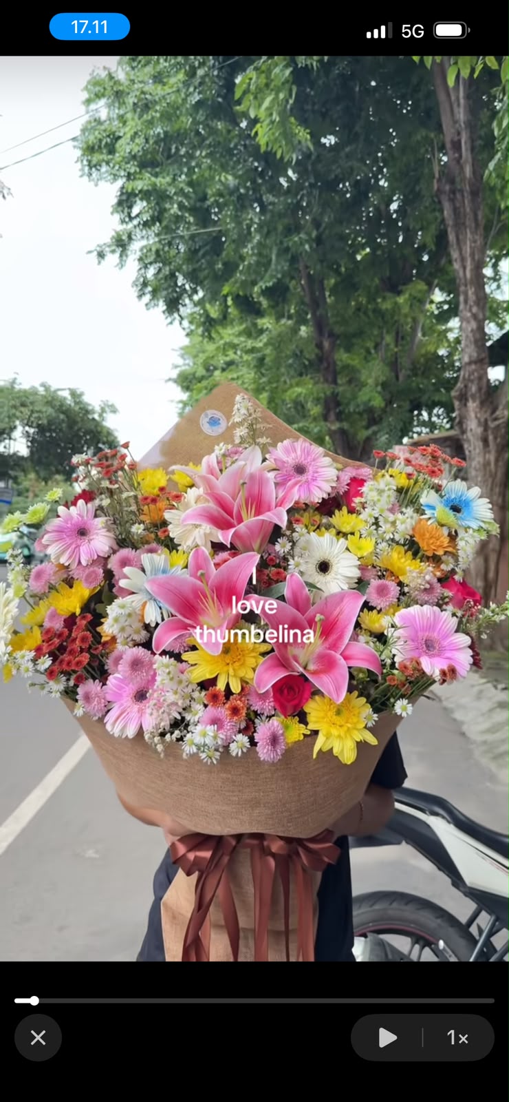 Hand bouquet TBL